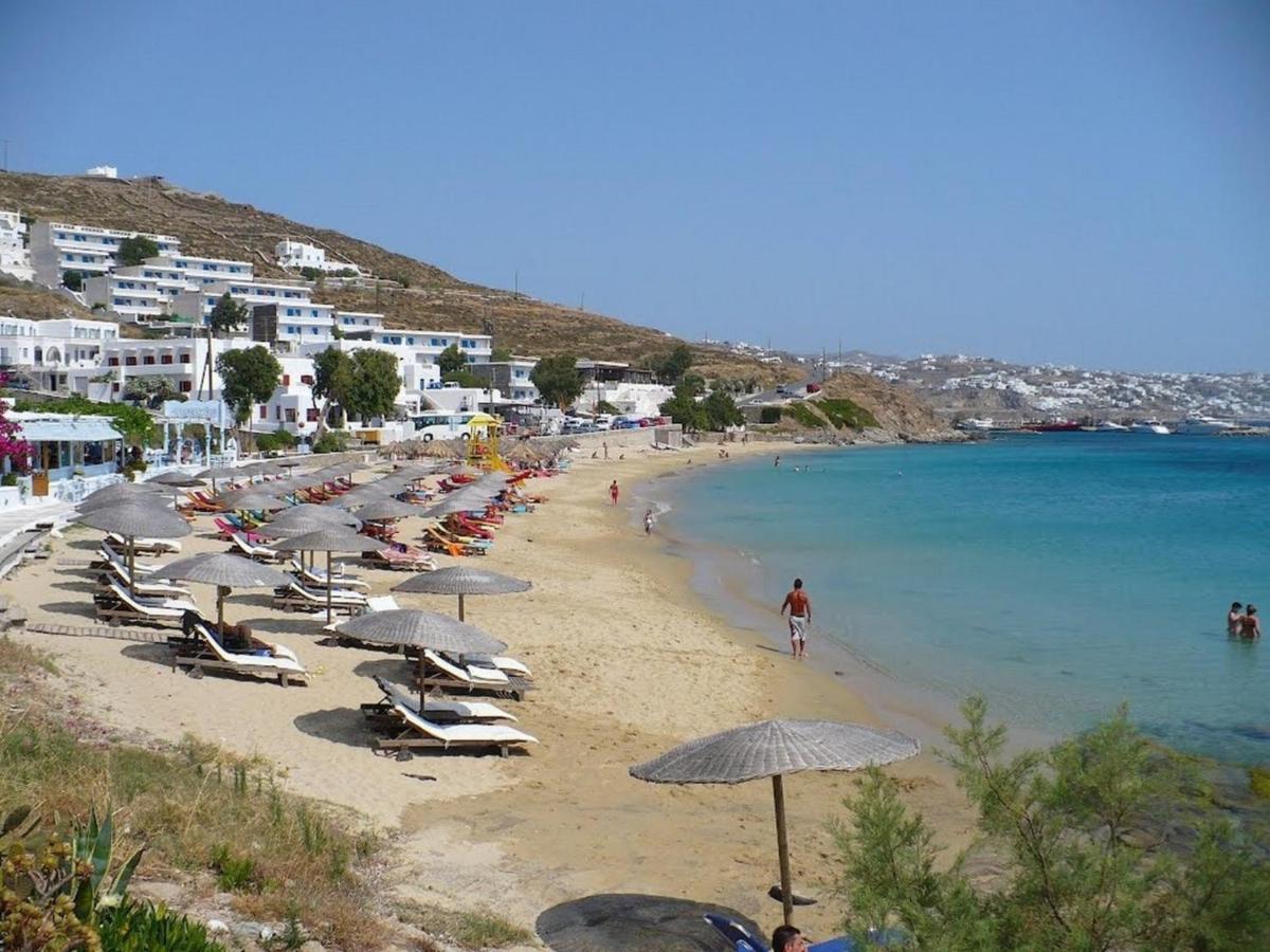 Sunny Guest House New Port Mykonos Тоурлос Экстерьер фото