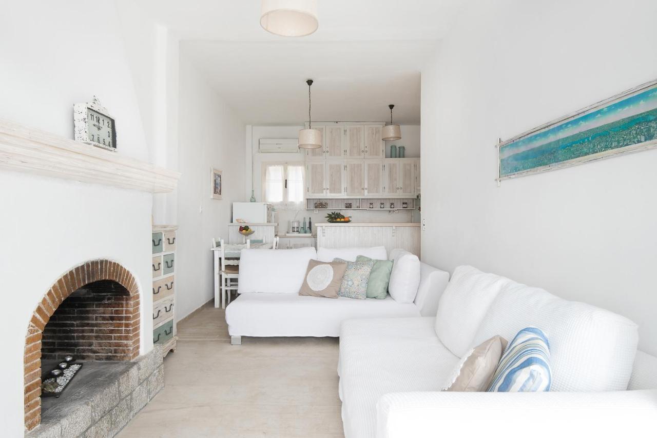 Sunny Guest House New Port Mykonos Тоурлос Экстерьер фото
